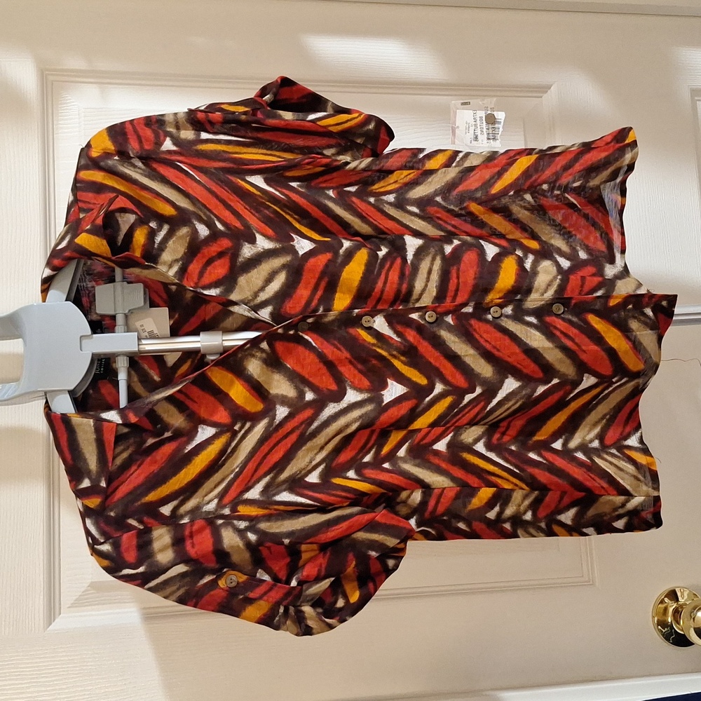 2 for $12: NWT Jones New York Silk Blend Top - 12P